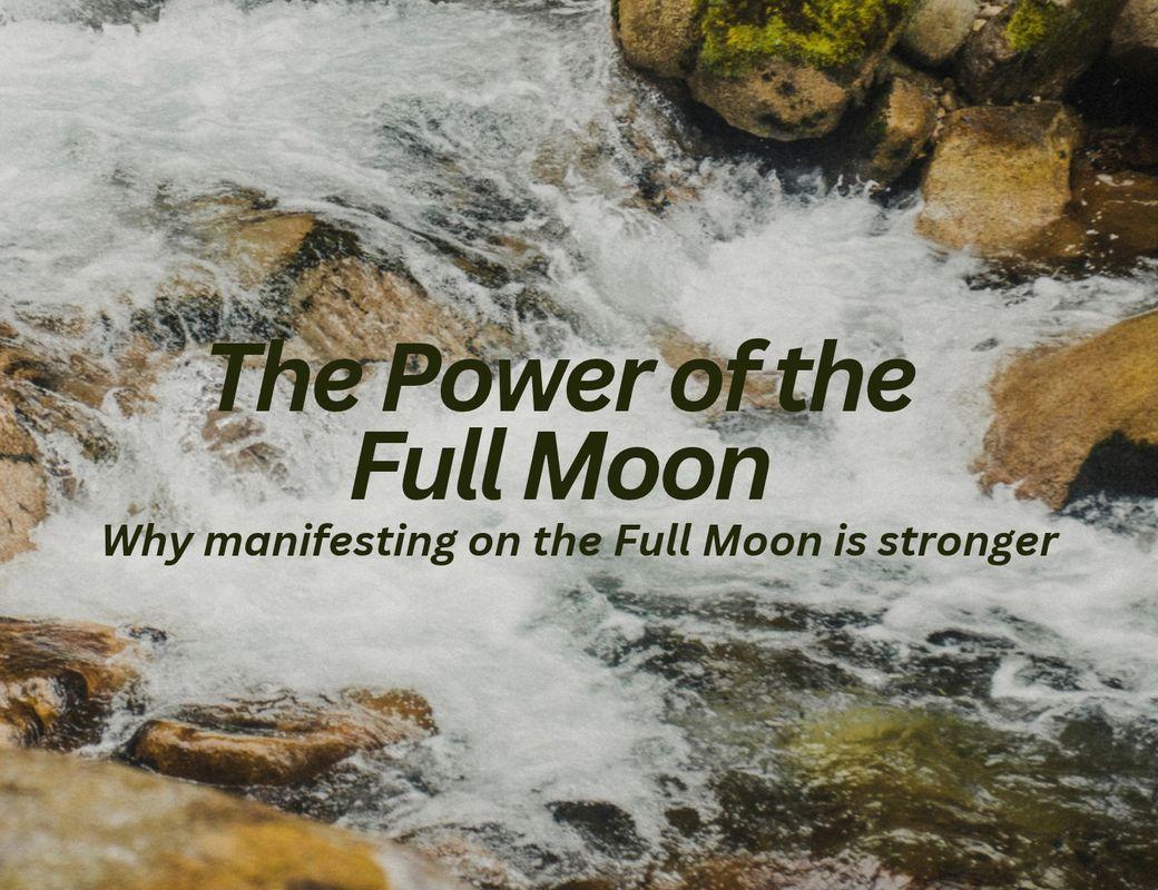 The power of the Full Moon